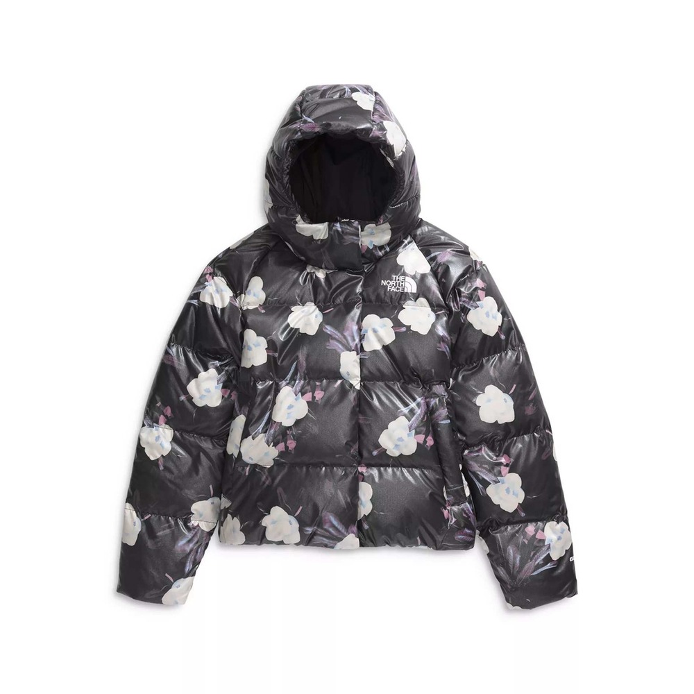 The North Face Girls North Down Hooded Jacket 600 Fill L excellent condition 14